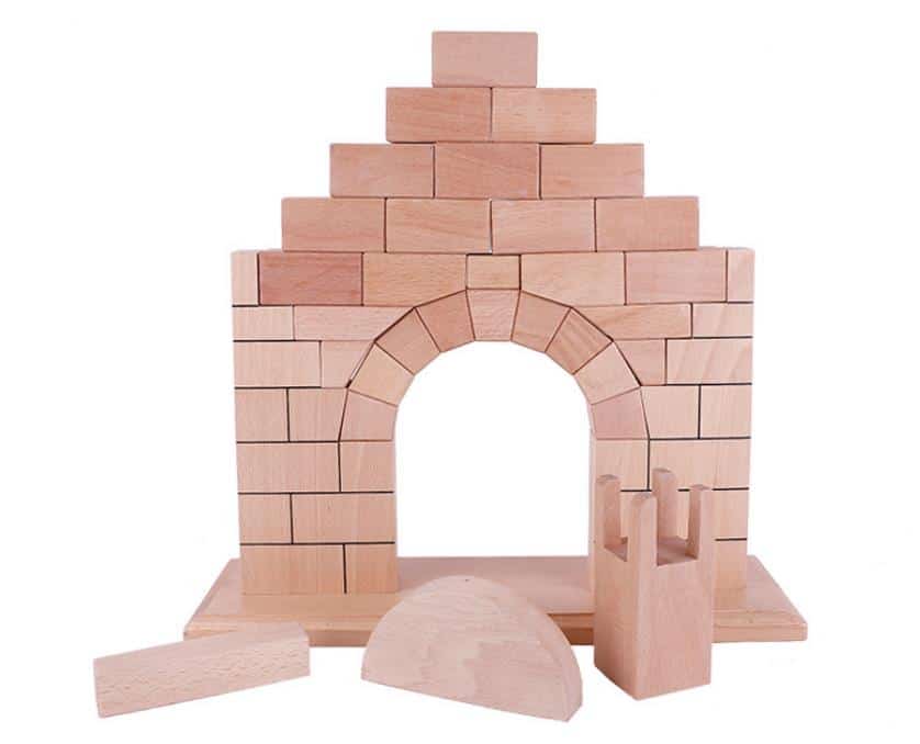 Arche romane - Matériel Montessori, Vie sensorielle