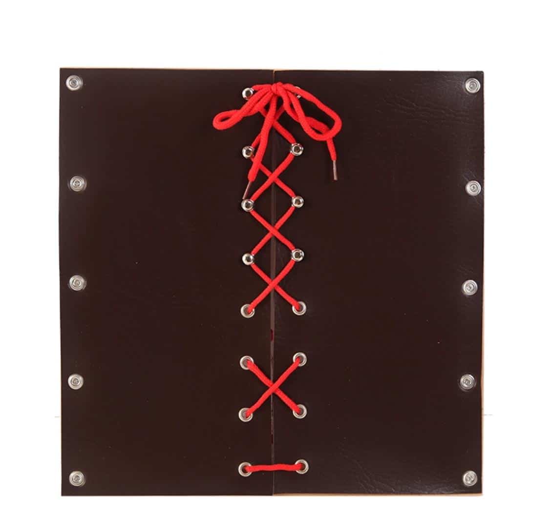 Cadre d'habillage lacet de chaussures