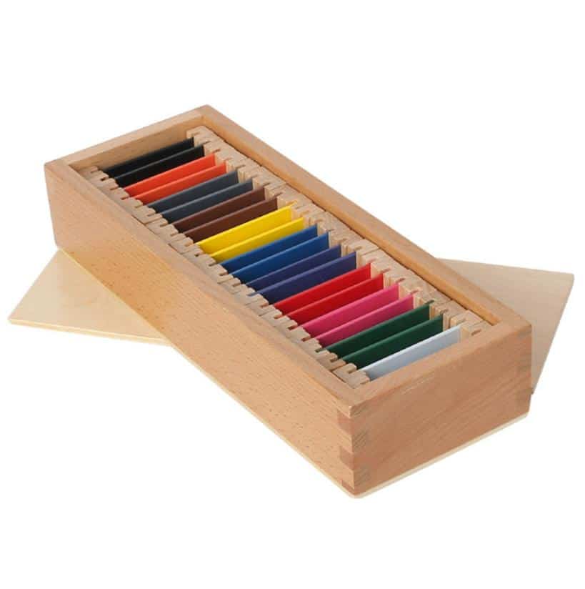 Deuxième boite des couleurs