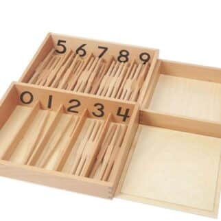 Fuseaux - Matériel Montessori, Vie sensorielle, Mathématique