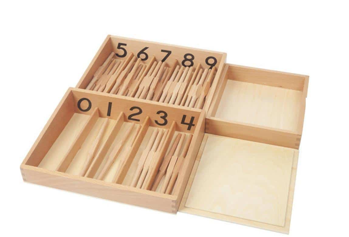 Fuseaux - Matériel Montessori, Mathématique, Vie sensorielle