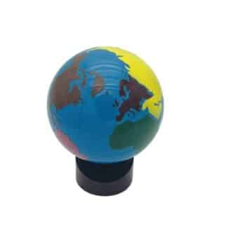 Globe des continents - Géographie, Matériel Montessori