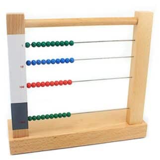 Petit boulier Montessori - Matériel Montessori, Mathématique