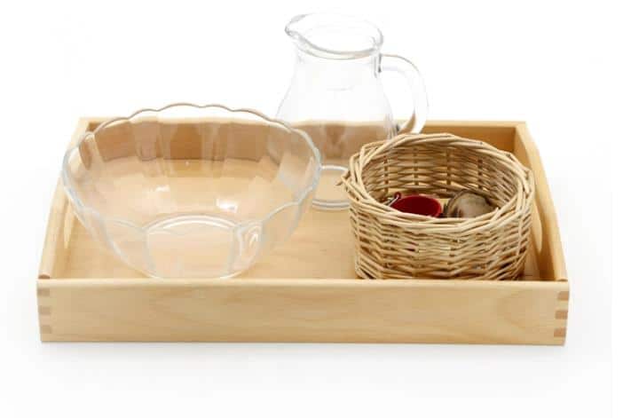 Plateau couler flotter - Géographie, Matériel Montessori