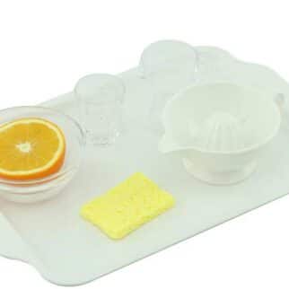 Plateau presser une orange - Matériel Montessori, Vie pratique