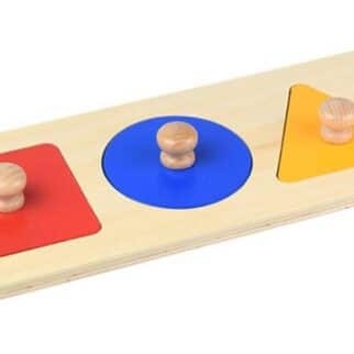 Puzzle Montessori multiples formes et tailles