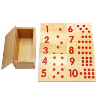 Puzzles à nombre Montessori