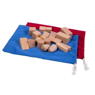 Sac mystère formes géométrique (sens stéréognostique)