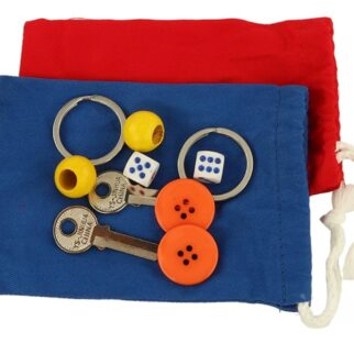 Sac mystère objets familiers - sens stéréognostique - Matériel Montessori, Vie sensorielle