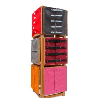 Support avec 12 cadres d'habillage - Matériel Montessori, Vie pratique