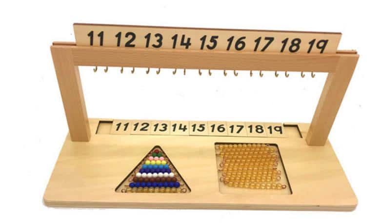 Support escaliers perles 11 à 19