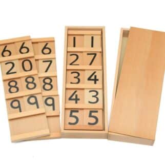 Tables de Seguin - Matériel Montessori, Mathématique