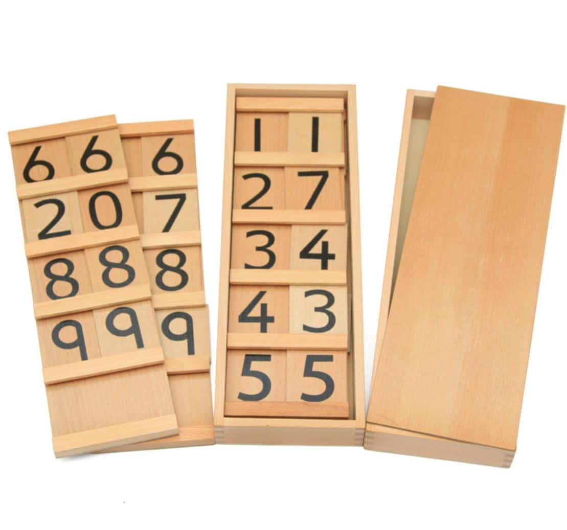 Tables de Seguin - Matériel Montessori, Mathématique