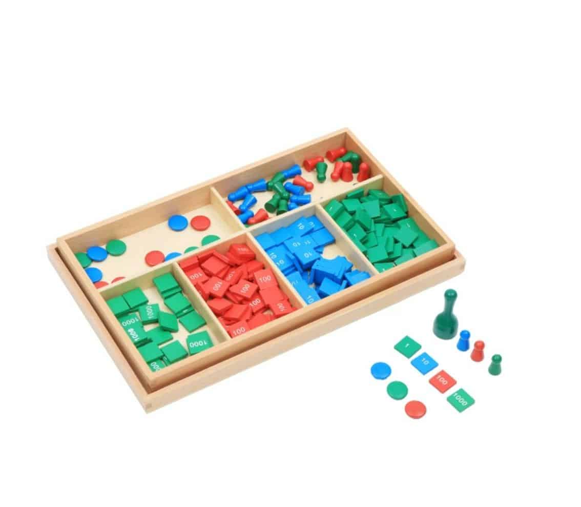 Timbres Montessori - Matériel Montessori, Mathématique