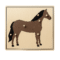 Puzzle du cheval du cabinet de zoologie Montessori